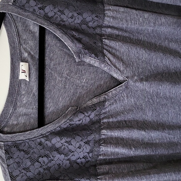 Ladies D/C Jean's Long Sleeve Top - Picture 2 of 5